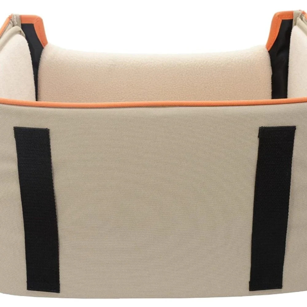 Copilot Travel Collapsible Pet Booster Car Seat Box Plush Fleece Cover 20lb Dogs